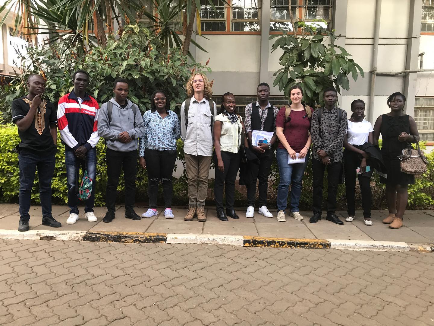 Students learning French in classroom